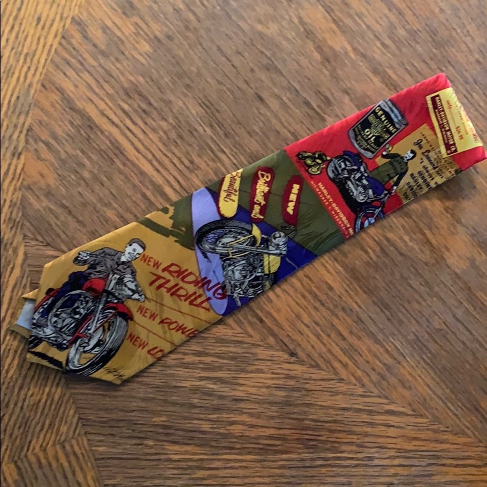 Men’s Harley Davison tie
